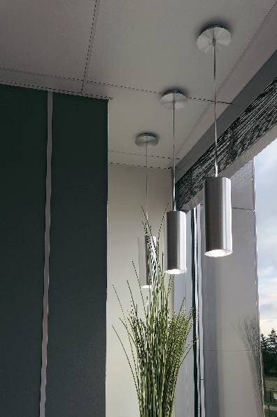 SLV Enola 149385 Pendelleuchte Energiesparlampe E27 60W Aluminium (gebürstet)