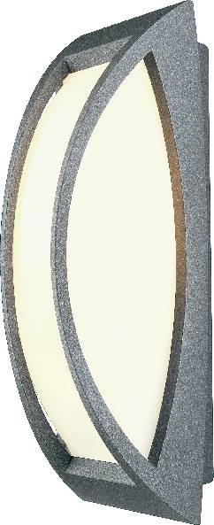 SLV Meridian II 230445 Außenwandleuchte Energiesparlampe, LED E27 20W Anthrazit