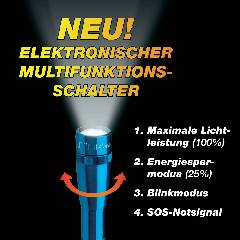 Mag-Lite Mini-Mag 2AA LED Taschenlampe batteriebetrieben 77lm 31.5h 118g