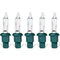 Konstsmide 2006-050sb Ersatzbirne für Lichterketten 5 St. Grüne Steckfassung 2,5 V Klar Konstsmide 2006-050sb Ersatzbirne für Lichterketten 5 St. Grüne Steckfassung 2,5 V Klar