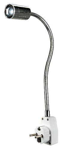 Dio Flex Plug 146672 LED-Steckdosenlampe 1W Chrom; Energieeffizienzklasse: A+