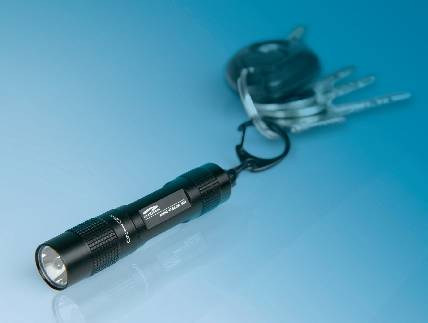 LiteXpress Mini-Palm 101-2 LED Mini-Taschenlampe mit Schlüsselanhänger batteriebetrieben 67 lm 1.5 h 26 g
