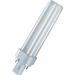Kompakt-Leuchtstofflampe EEK: B (A++ - E) G24d-1 87mm 230V 10W Neutral-Weiß Röhrenform 10St.