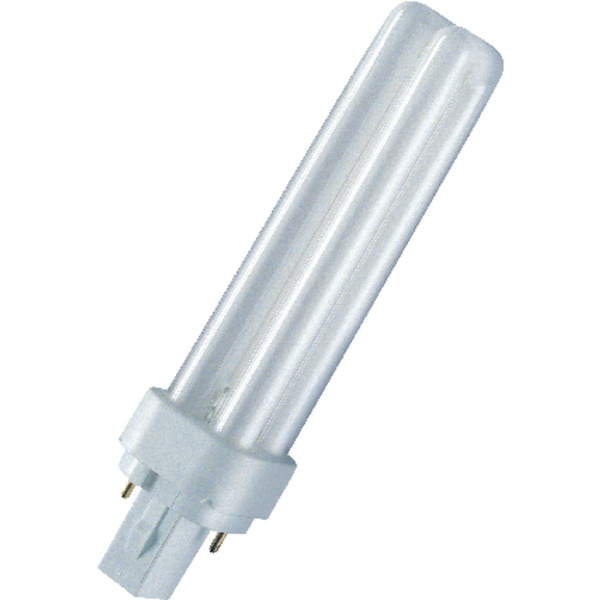 Osram Energiesparlampe EEK: G (A - G) G24d-1 109.5mm 230V 10W Neutralweiß Röhrenform