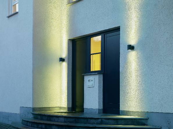 SLV Sitra Up & Down 230365 Außenwandleuchte Energiesparlampe GX53 18W Anthrazit