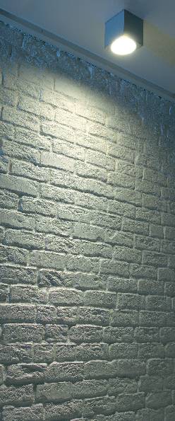 SLV Big Theo Single 229564 Außenwandleuchte Halogen GU10 75W Silber-Grau