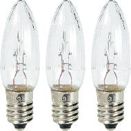 Konstsmide 1051-030 Ersatzlampe 3 St. E10 55V Klar