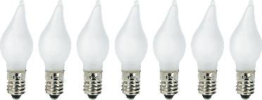 Konstsmide 2649-270 Ersatzbirne für Lichterketten 7 St. E10 34 V Warmweiß
