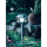 Esotec Solar-Gartenleuchte  Swing 102070   LED  Warmweiß, Tageslichtweiß Edelstahl Esotec Solar-Gartenleuchte  Swing 102070   LED  Warmweiß, Tageslichtweiß Edelstahl