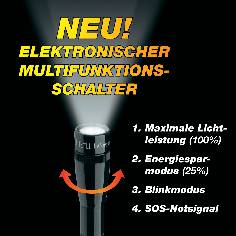 Mag-Lite Mini-Mag 2AA LED Taschenlampe batteriebetrieben 77lm 31.5h 118g