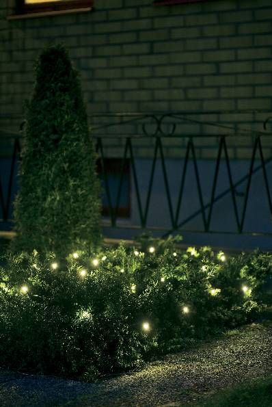 Konstsmide Lichternetz Außen 24 V EEK: G (A - G) 64 LED Warmweiß (B x H) 200 cm x 200 cm