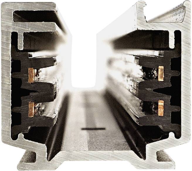 Eutrac 145300 Hochvolt-Schienensystem-Komponente Schiene Schwarz