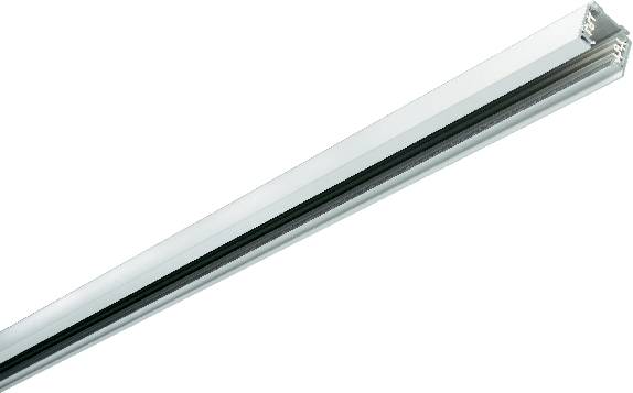 Eutrac 145201 Hochvolt-Schienensystem-Komponente Schiene Contactrail Weiß