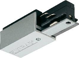 Eutrac 145514 Hochvolt-Schienensystem-Komponente Verbindungsset Silber