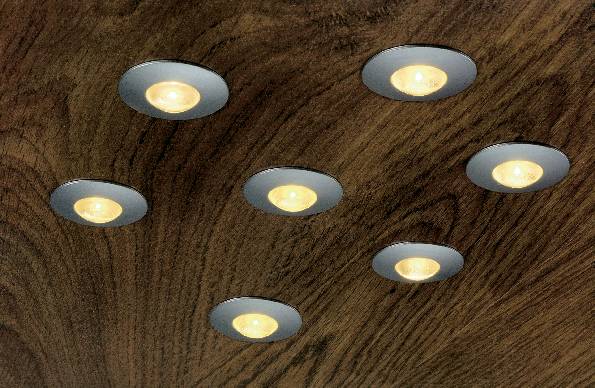 SLV 112242 DekLED LED-Einbauleuchte LED LED fest eingebaut 1 W Chrom