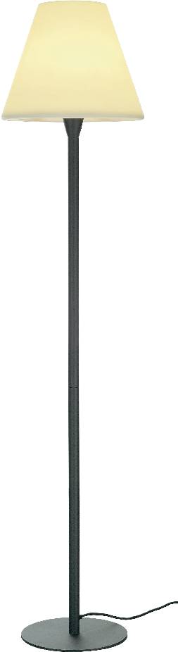 SLV 228965 Adegan Außenstandleuchte Energiesparlampe E27 24 W Anthrazit, Weiß