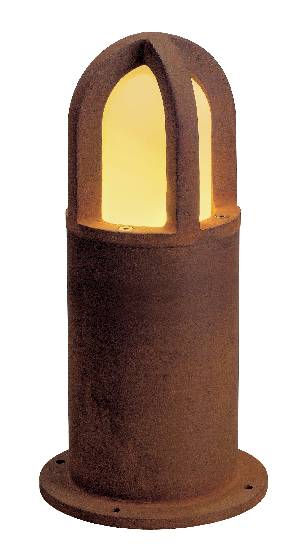 SLV 229431 Rusty Cone 40 Außenstandleuchte Energiesparlampe E27 11W Eisen (gerostet)