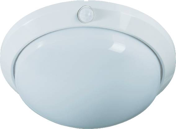 575587 Deckenleuchte mit Bewegungsmelder Halogen, LED E27 60W Weiß