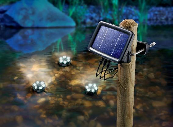 Esotec 102148 Splash Außen-Dekobeleuchtung LED LED fest eingebaut 1 W Schwarz