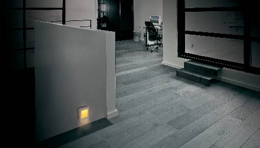 M-e modern-electronics 4250109110445 Nachtlicht Quadratisch LED Bernstein Weiß