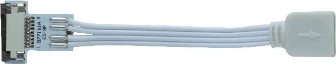 Paulmann 70216 Verbinder (L x B x H) 0.5 m x 13 mm x 5 mm 2 St.