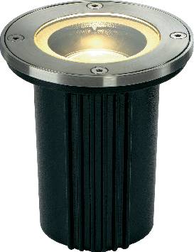 SLV Dasar Exact 228430 Außeneinbauleuchte GU10 Halogen 35W Edelstahl