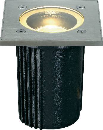 SLV Dasar Exact 228434 Außeneinbauleuchte GU10 Halogen 35W Edelstahl