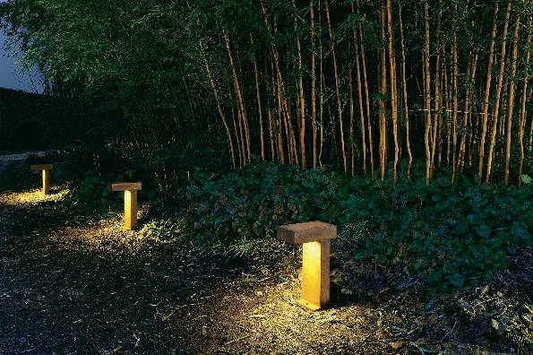 SLV 230090 Rusty Partylight Außenstandleuchte Energiesparlampe GX53 9W Rost-Braun