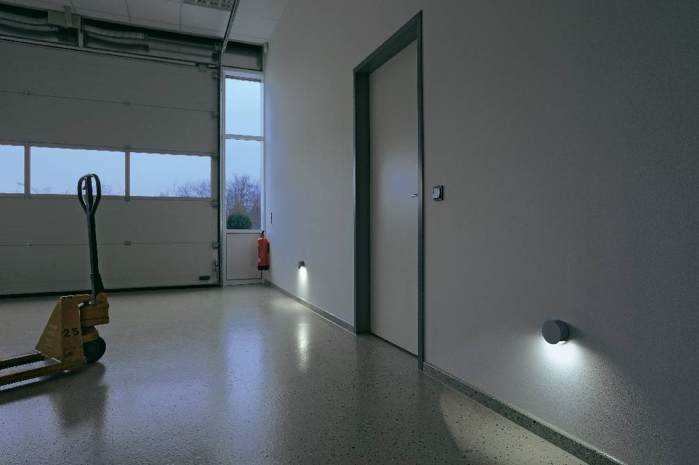 SLV Pema 231012 LED-Wandleuchte LED fest eingebaut 4W LED Silber-Grau