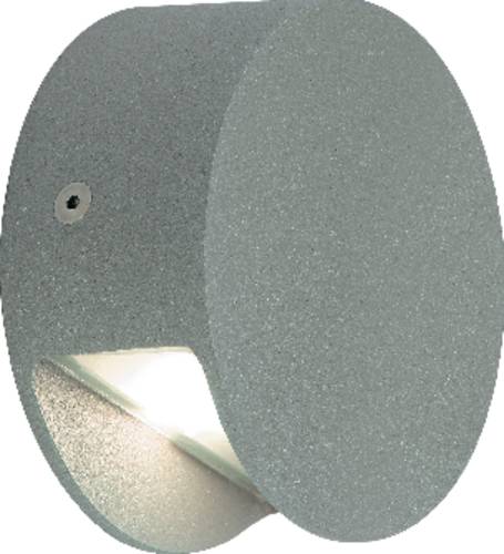 SLV Pema 231012 LED-Wandleuchte 4W Warm-Weiß Silber-Grau