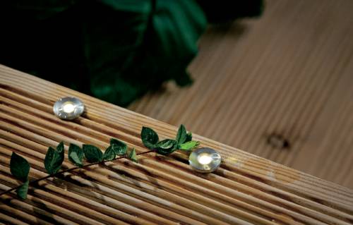 93754 LED-Außeneinbauleuchte-Basisset 5er Set 0.8W Satin, Chrom; Energieeffizienzklasse: A+