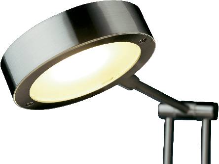 Paulmann Zed 70245 LED-Schreibtischleuchte LED LED fest eingebaut 6.7W Eisen