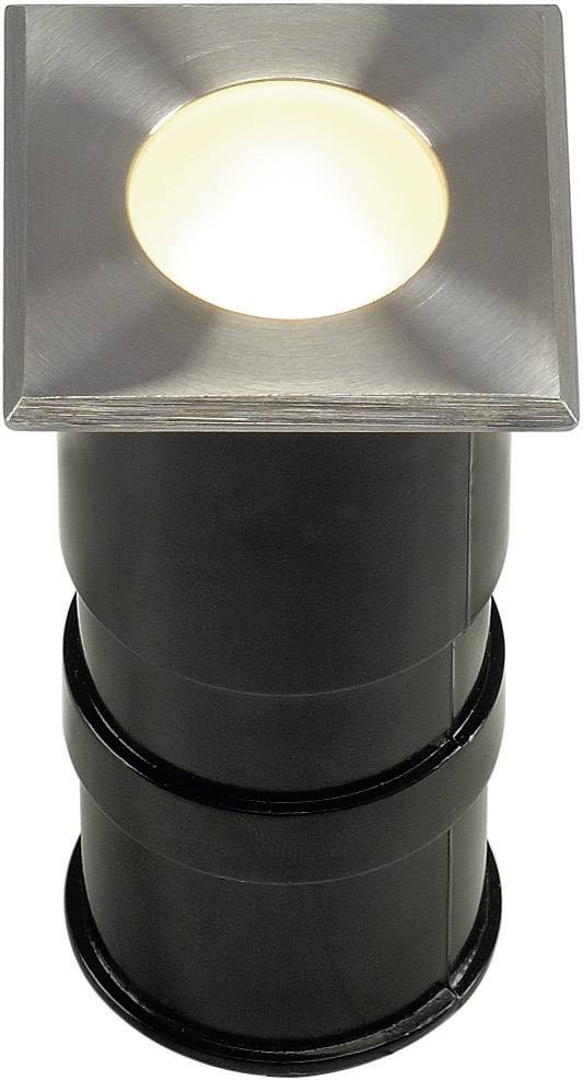 SLV 228342 Außeneinbauleuchte LED fest eingebaut LED 1W Silber-Grau