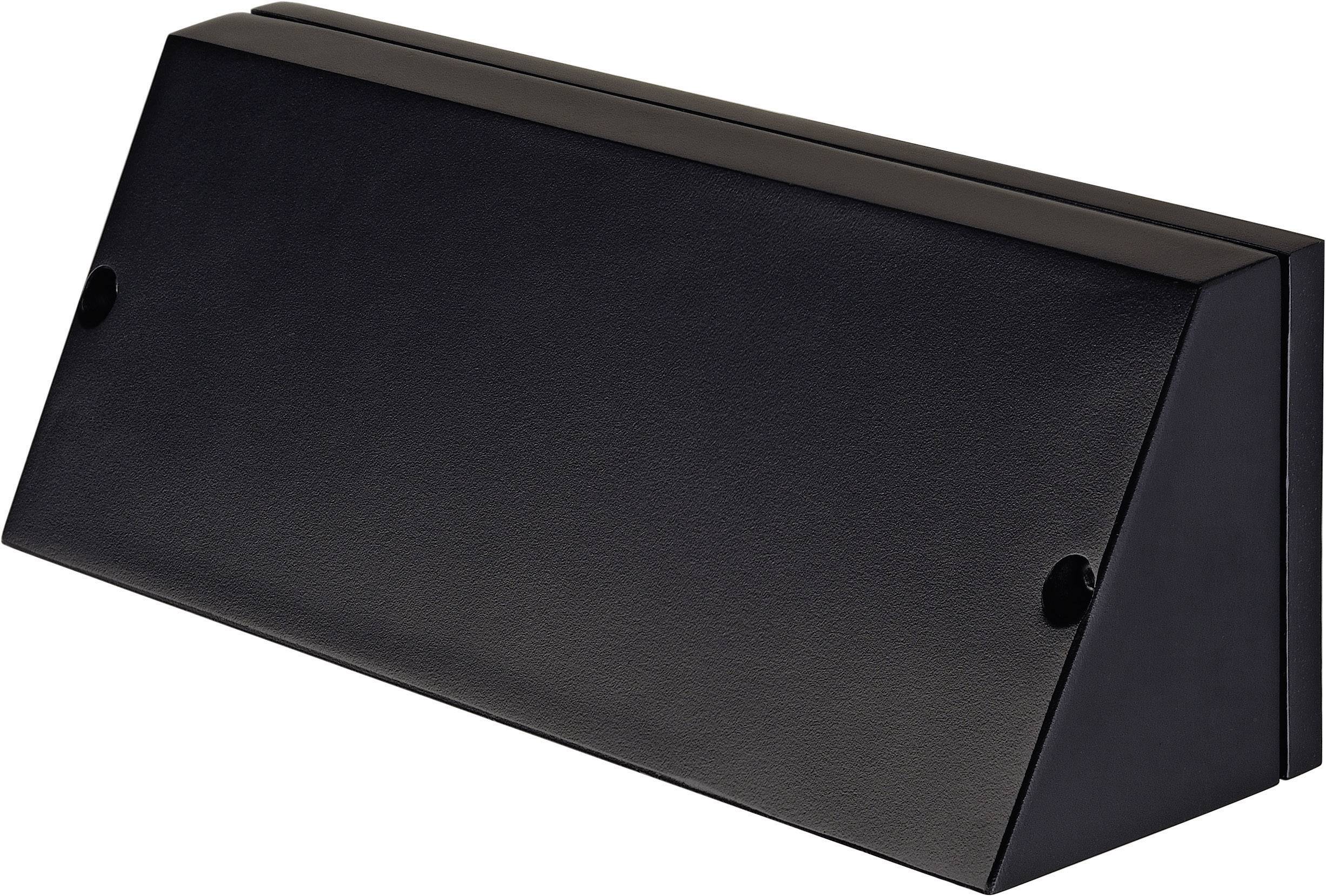 SLV Pema 230030 Außenwandleuchte Energiesparlampe, LED E27 15W Schwarz