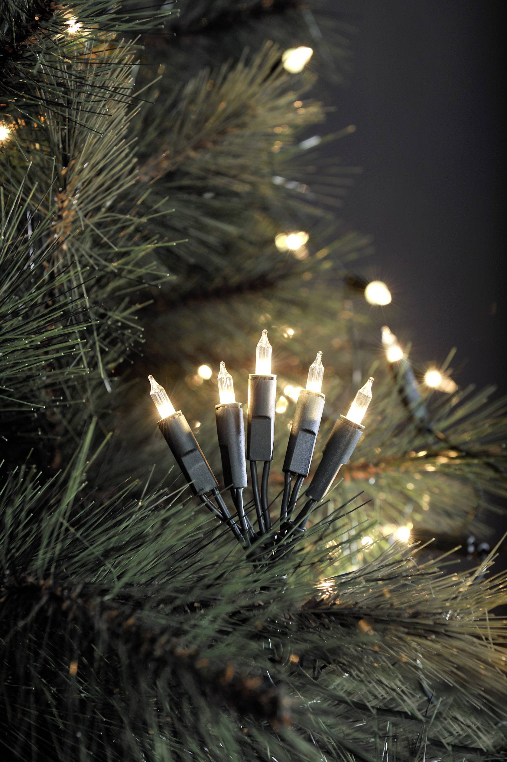 Konstsmide 6302-100 Mini-Lichterkette Innen EEK: G (A - G) netzbetrieben Anzahl Leuchtmittel 35 LED Warmweiß