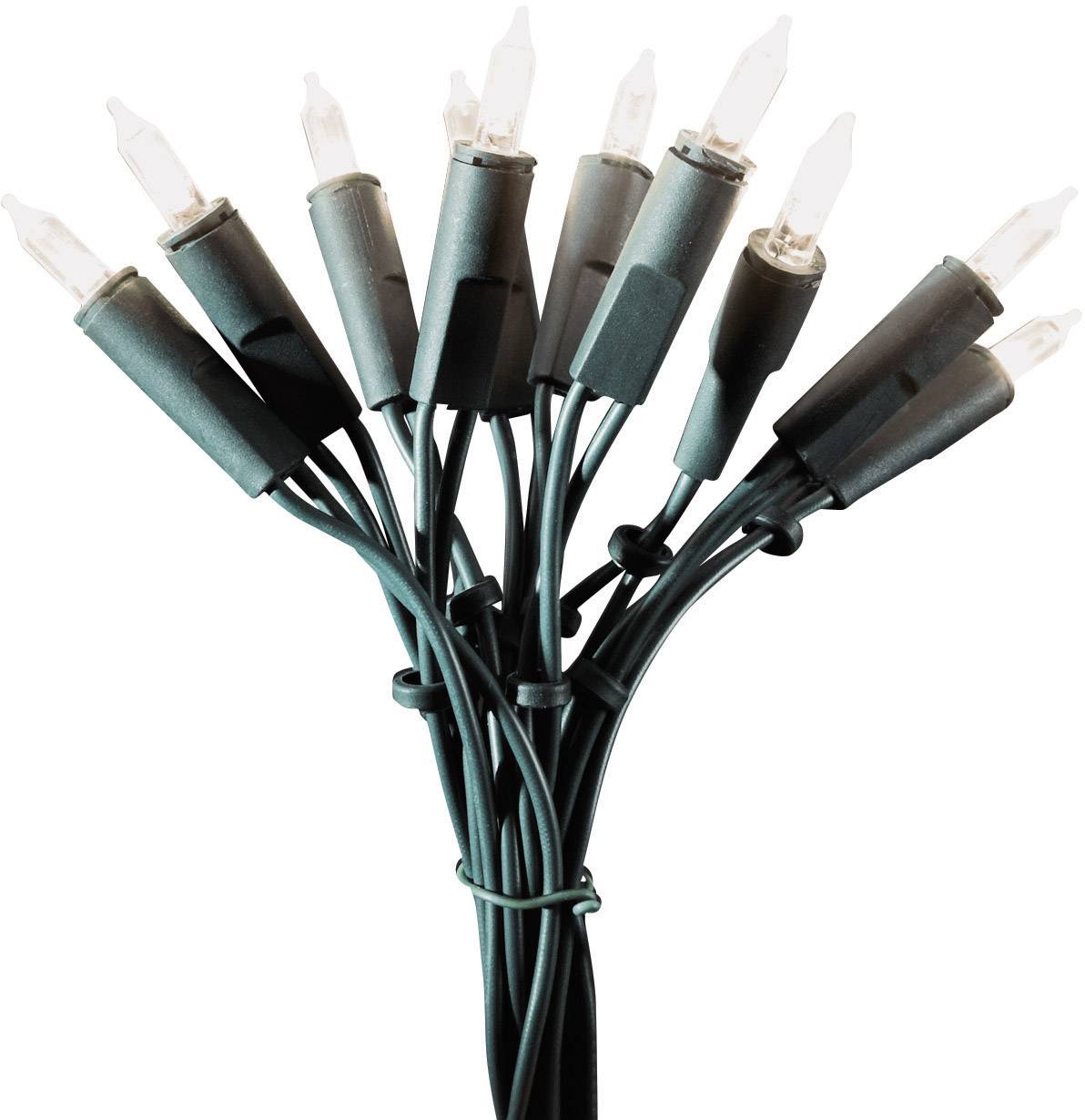 Konstsmide 6300-100 Mini-Lichterkette Innen Anzahl Leuchtmittel 10 LED Warmweiß