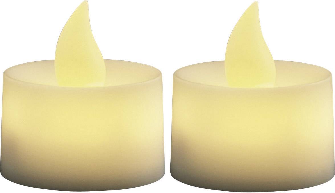 Konstsmide 1987-100 LED-Teelicht LED Gelb