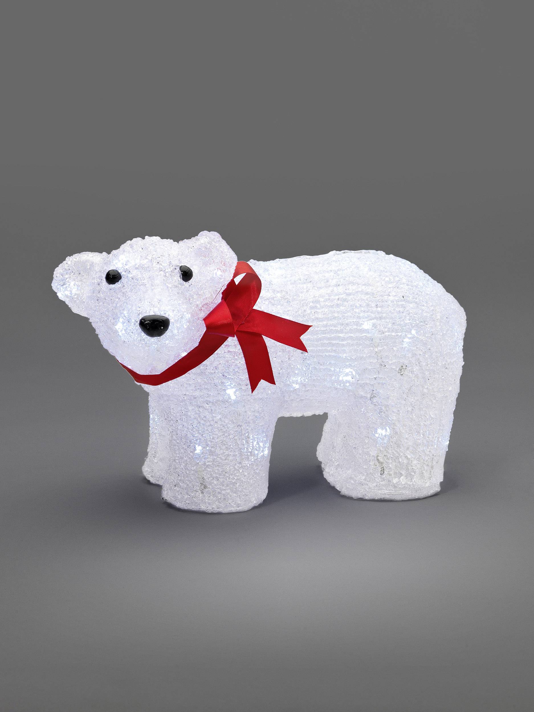 Konstsmide 6124-203 Acryl-Figur Eisbär LED Weiß