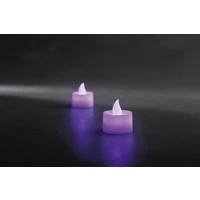 Konstsmide 1987-450 LED-Teelichter 2er Set Lila Purpur (Ø x H) 3.5 cm x 4 cm Konstsmide 1987-450 LED-Teelichter 2er Set Lila Purpur (Ø x H) 3.5 cm x 4 cm