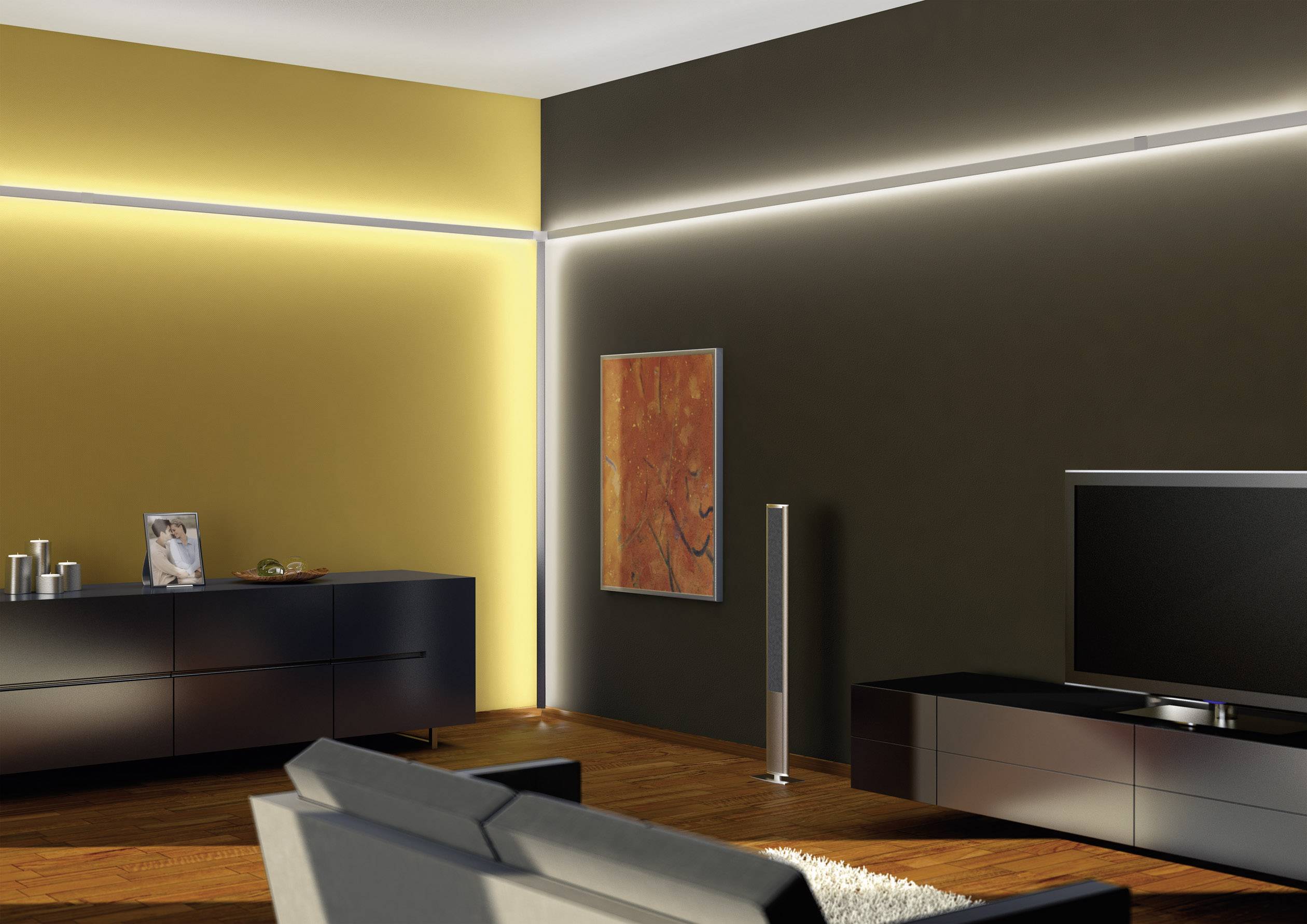 Paulmann 70330 Duo Profil-Cover (B x H x T) 5.5 x 5.5 x 1 cm 1 St.