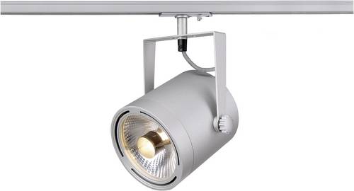 SLV EURO SPOT 143804 Hochvolt-Schienensystem-Leuchte 1phasig GU10 75W Halogen, LED Silber