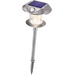Lampe solaire de jardin avec détecteur de mouvements Esotec Sunnylight 102092 LED N/A acier inoxydable 1 pc(s)