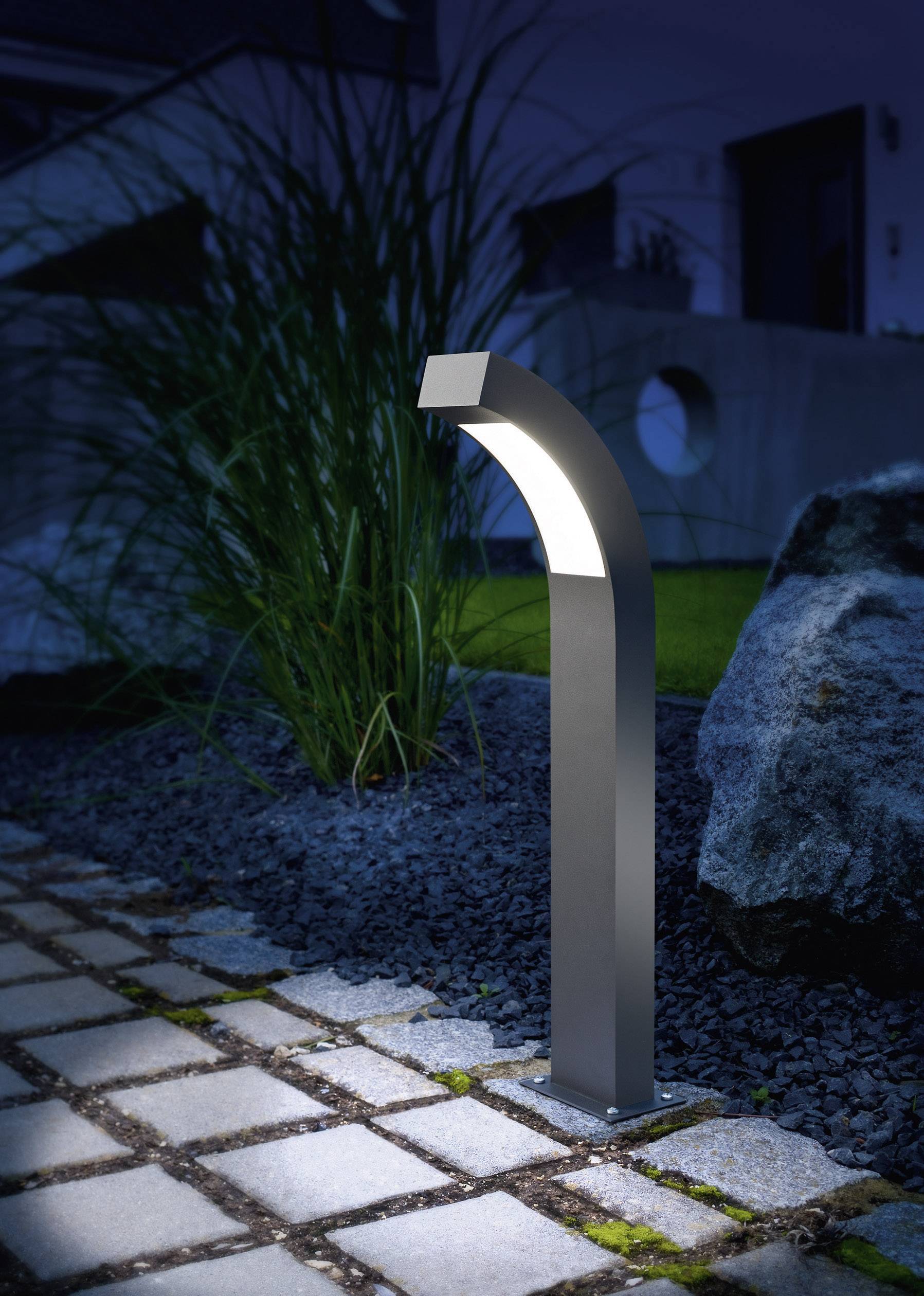 Esotec Line 105190 LED-Außenstandleuchte 4.5W Tageslichtweiß Anthrazit