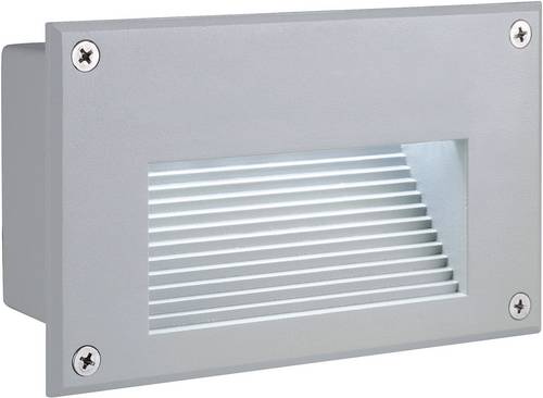 SLV Brick 229702 LED-Außeneinbauleuchte 1.4W Warm-Weiß Silber-Grau
