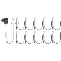 Brilliant G03093/82 Cosa 30 LED-Einbauleuchte 10er Set LED LED fest eingebaut 1.5 W Edelstahl Brilliant G03093/82 Cosa 30 LED-Einbauleuchte 10er Set LED LED fest eingebaut 1.5 W Edelstahl
