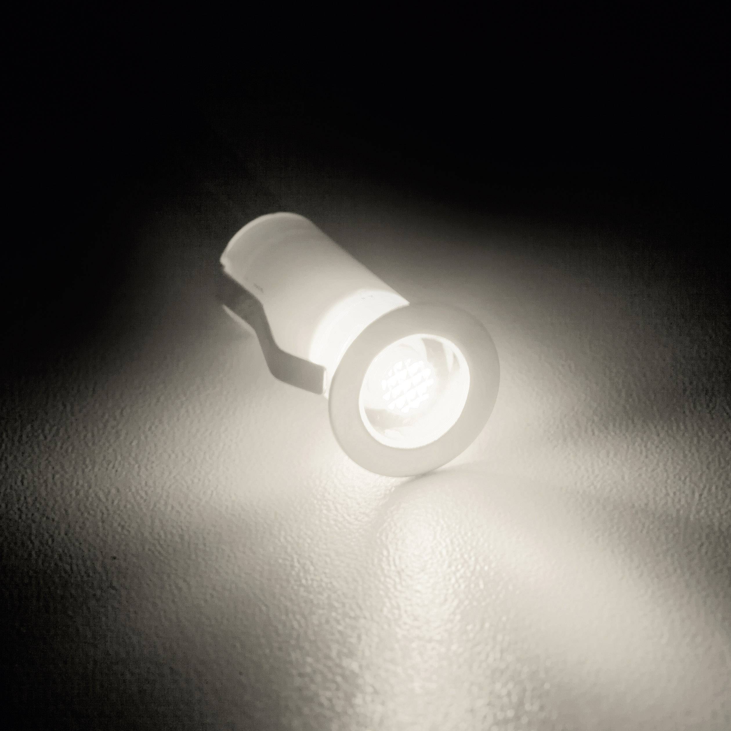 Brilliant G03090/75 Cosa 15 LED-Einbauleuchte 10er Set EEK: G (A - G) LED LED fest eingebaut 1.5W Edelstahl