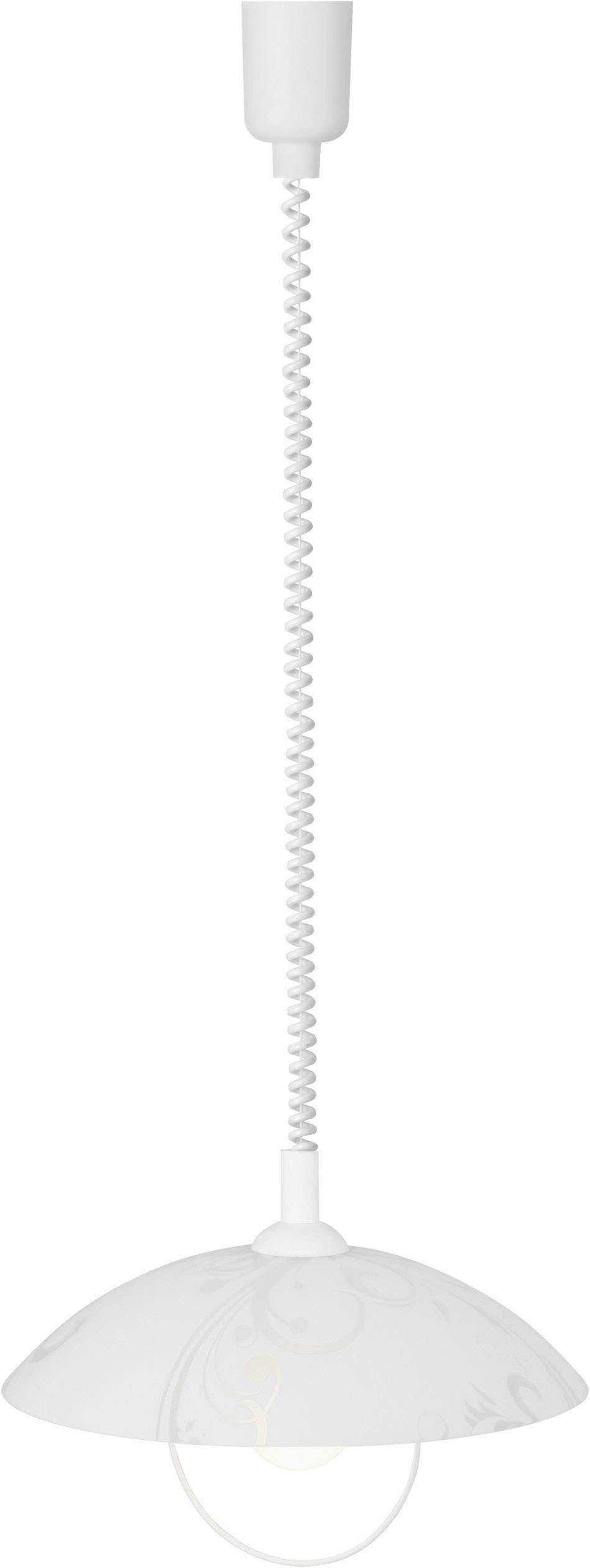 Brilliant Bona 10578/05 Pendelleuchte Halogen, Glühlampe E27 60W Weiß