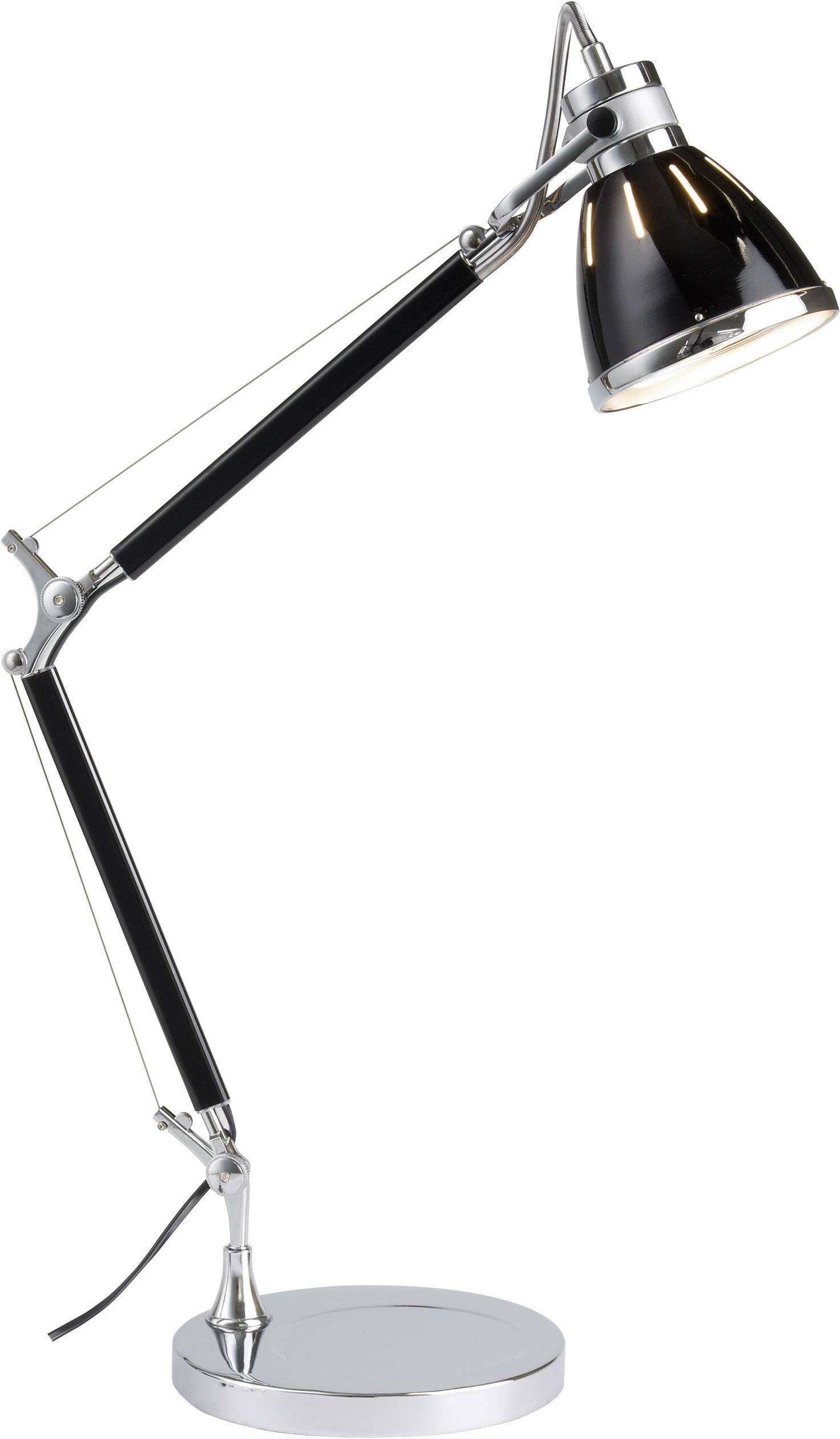 Brilliant Octavia 92708/76 Tischlampe Halogen E27 40 W  Schwarz