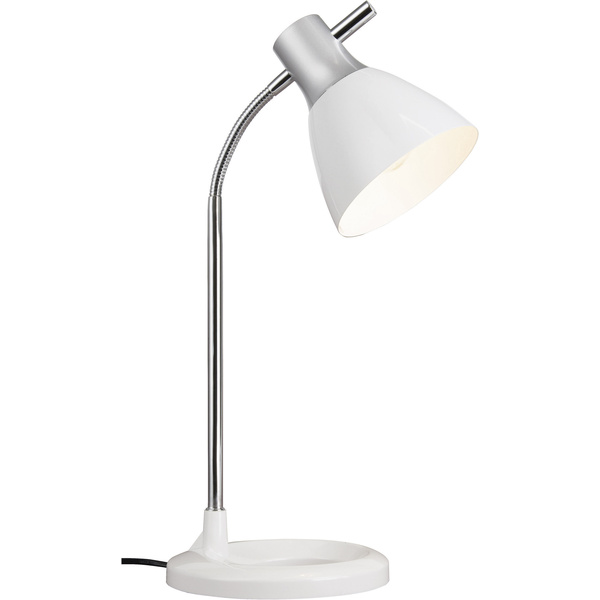 Brilliant Jan 92762/05 Lampe de table Ampoule à économie d'énergie E27 40 W blanc