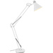 Brilliant Winston Schreibtischleuchte Energiesparlampe E27 60W Weiß